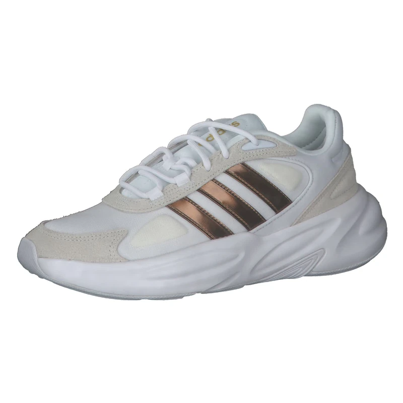 adidas Ozelle Women's Running Shoes, FTWR White FTWR White Matte Gold, 41 1/3 EU, FTWR White FTWR White Gold Matte, 7.5 UK