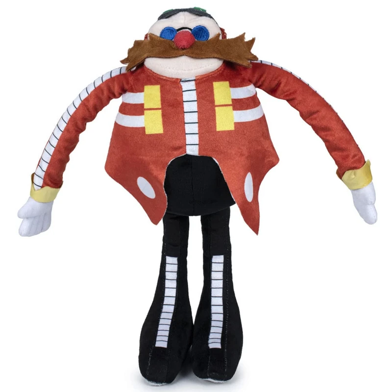 Play by Play Sonic The Hedgehog Plush 44cm Large Plush Sonic The Hedgehog Gift Birthday Child Soft Plush Ideal for All Ages (Eggman)