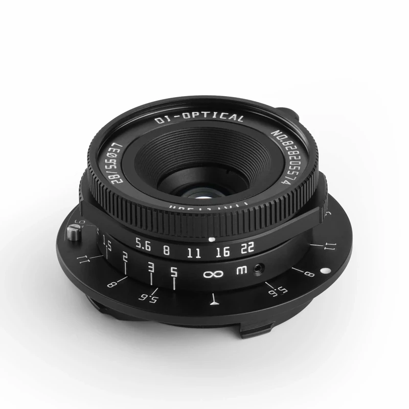TTArtisan 28mm F/5.6 Metal Bodied Lens Compatible with Leica M Mount - Black