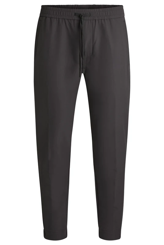 BOSS Men's T_Flex Trousers Flat Packed, Dark Grey, 98