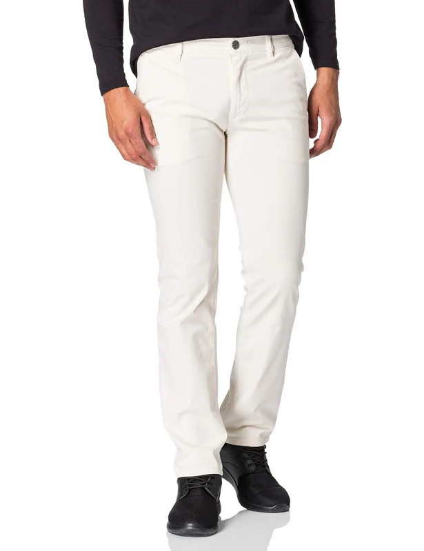 BOSS Mens T Commuter-Slim Water-Repellent Slim-fit Chinos in Stretch Fabric