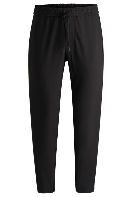 BOSS Mens T Flex Tapered-fit Chinos in Water-Repellent Stretch Fabric