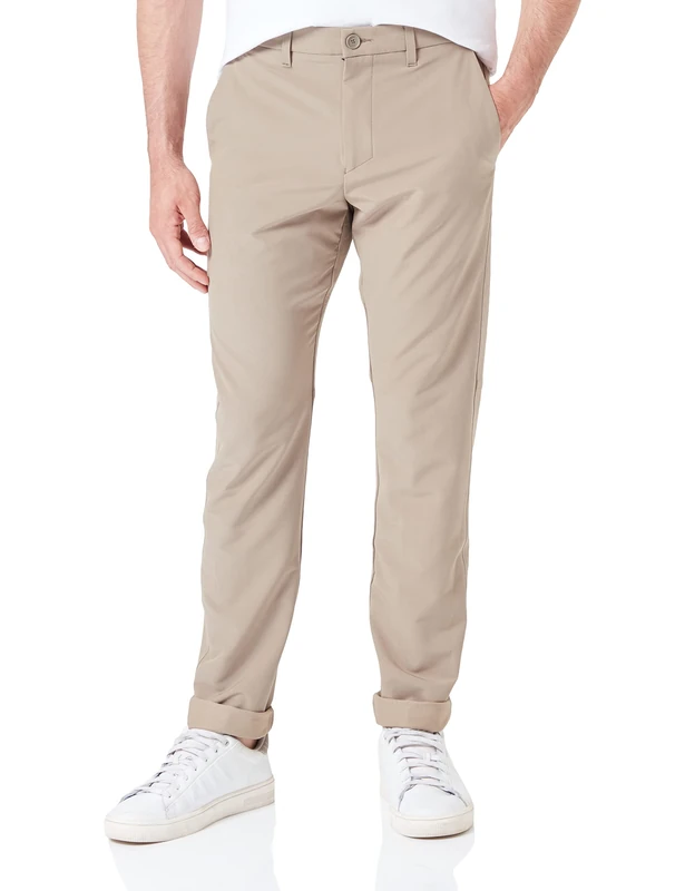 BOSS Men's T_Commuter-Slim Trousers Flat Packed, Light/Pastel Green, 90