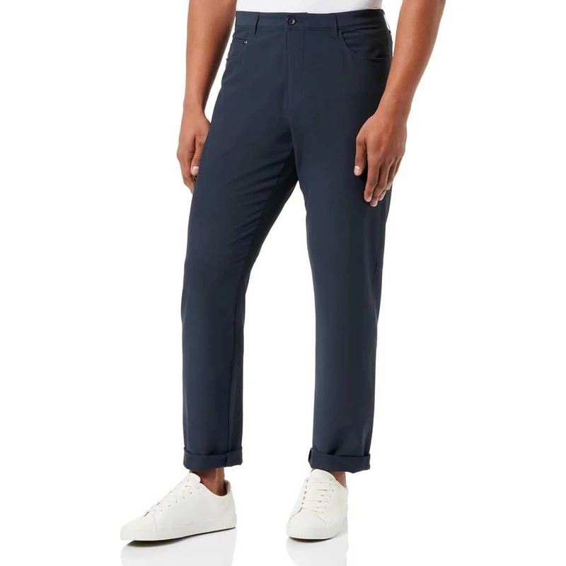BOSS Men's T_ATG-Reg Trousers Flat Packed, Dark Blue402, 44