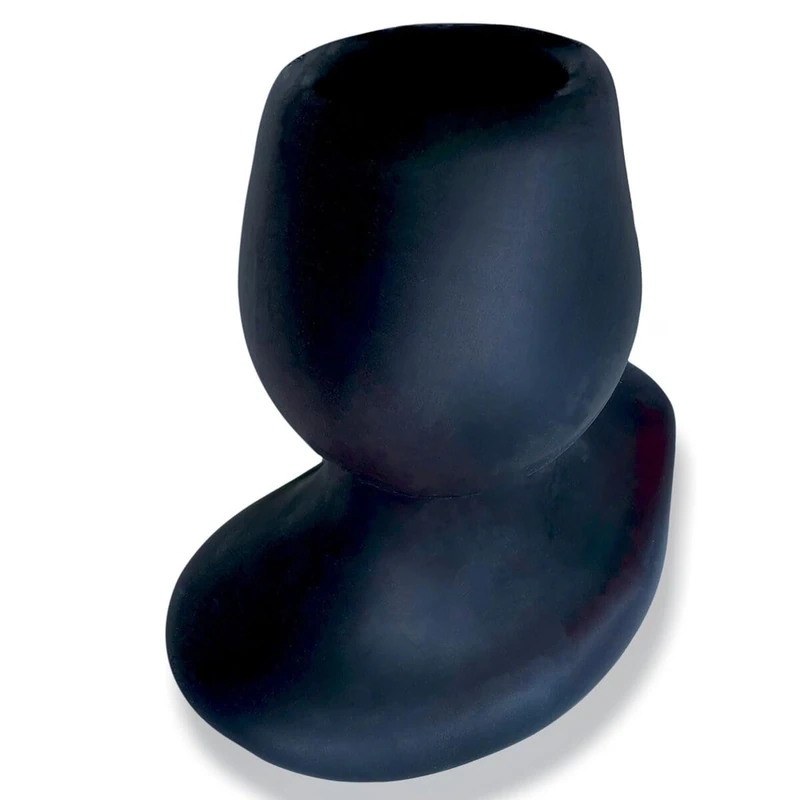 Oxballs - The Morphhole-1, Gaper Plug, Black Ice, Small - Image 1