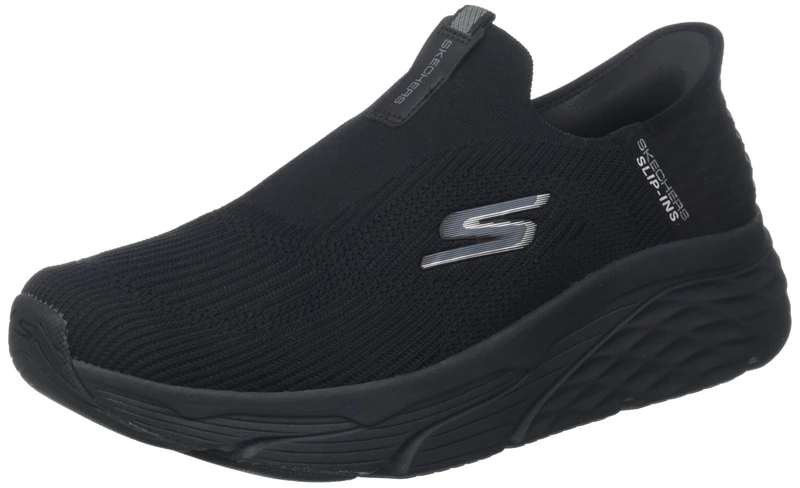Skechers Men's Trainers, Sports Shoes, Black, 10.5 UK