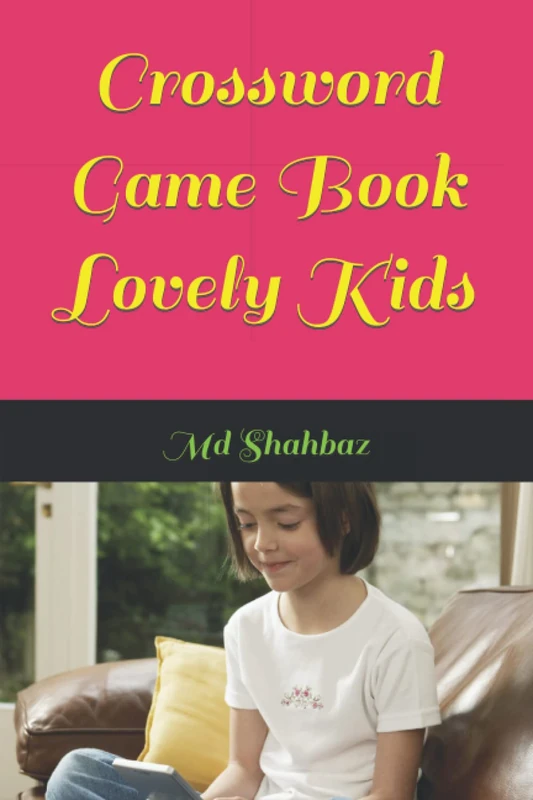 Crossword Game Book Lovely Kids
