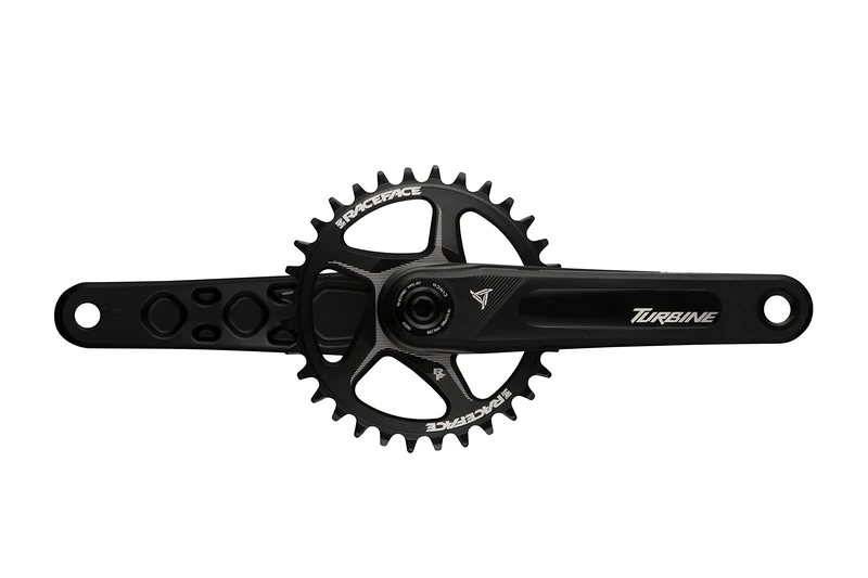 Race Face Unisex Cranks Turbine Only 143mm 165mm Black CK22TUR143ARM165BLK, Black, 143 mm - 165 UK