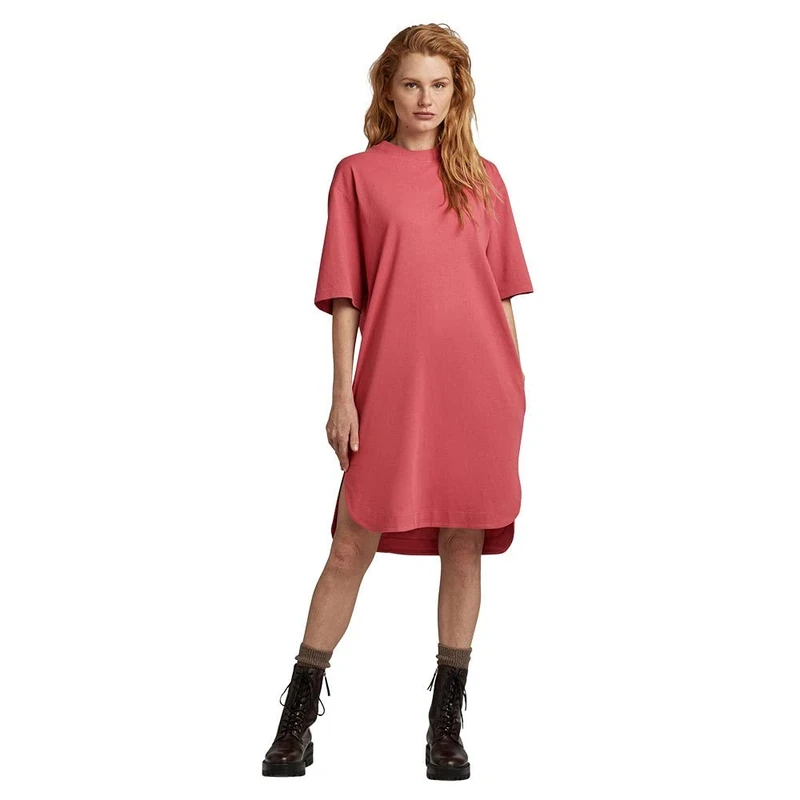 G-Star Women's Boxy U Tee Dress , Pink (pink ink D22840-C336-C618), M