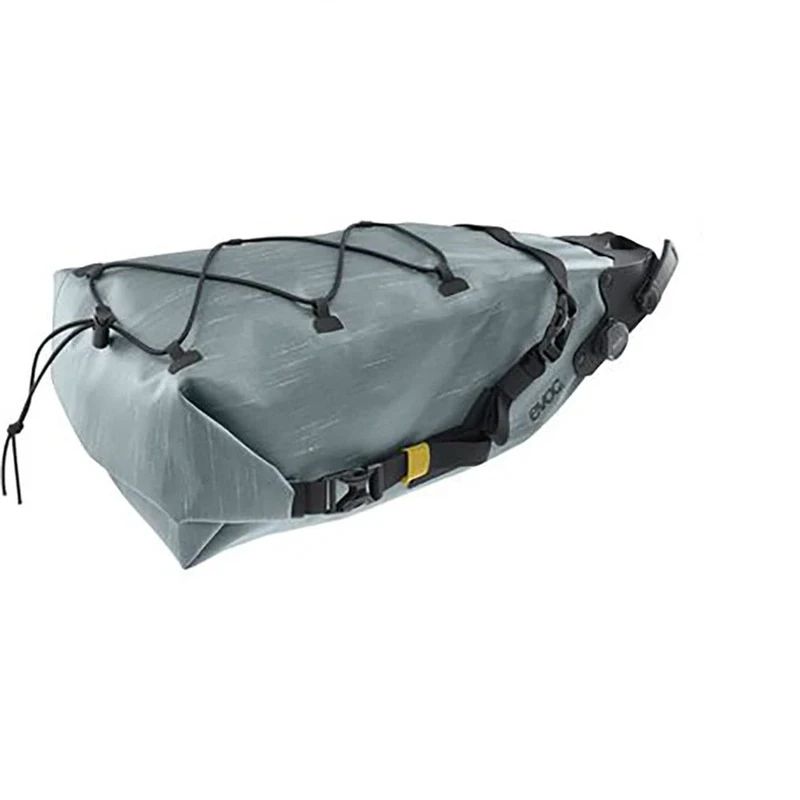EVOC SEAT Pack BOA WP 12, 12L Waterproof Bike Saddle Bag, Steel