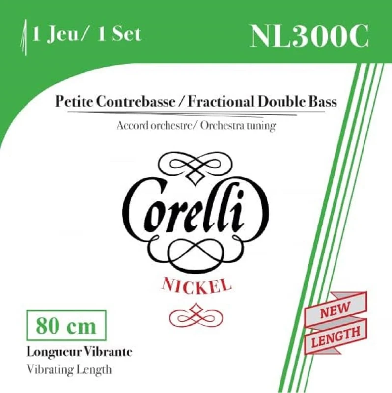 Corelli Fractional Double Bass Strings - Small Scale A 1/4 303B