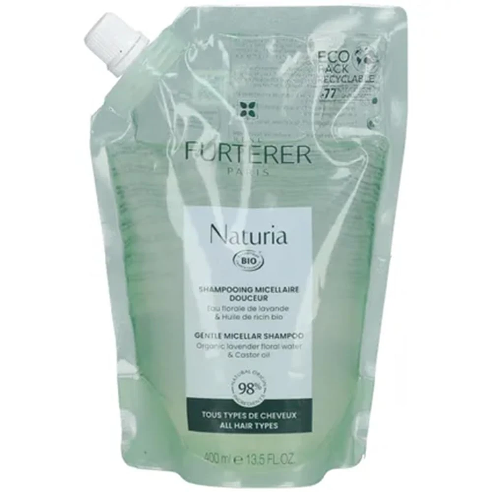 RENE FURTERER Naturia Gentle Micellar Shampoo Refill 400 ml