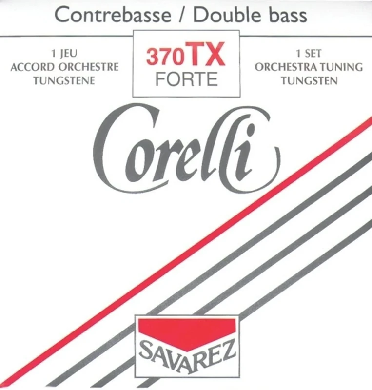 Corelli Double Bass Strings Orchestral Tuning H Tungsten Strong 376F