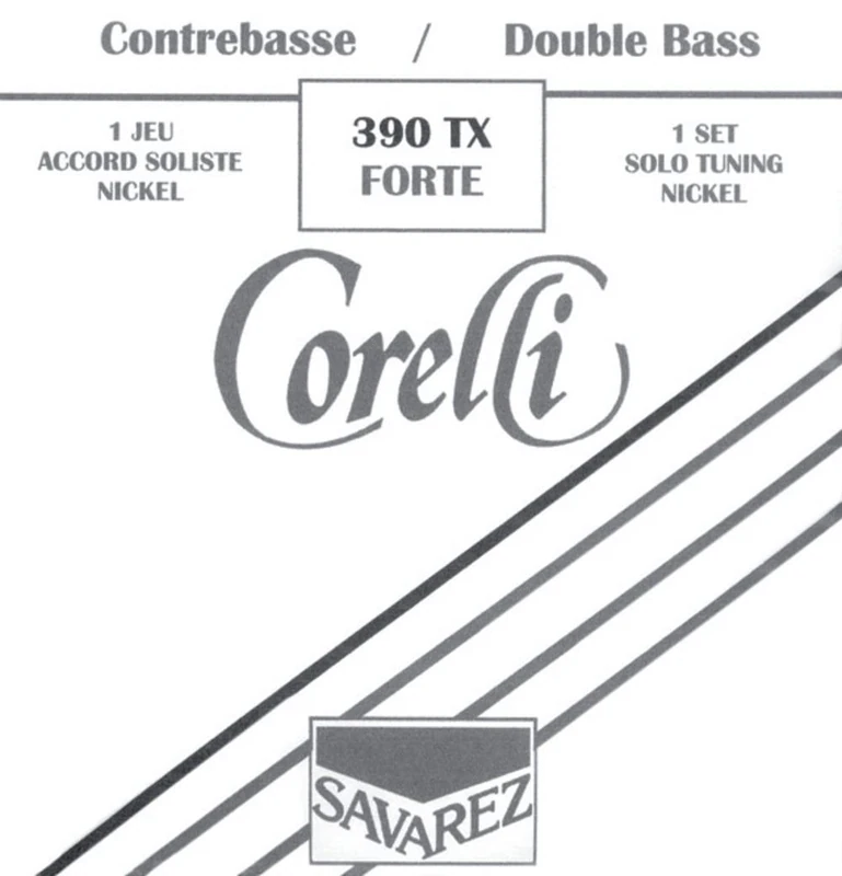 Corelli Double Bass Strings Solo Tuning H Nickel Medium 363M