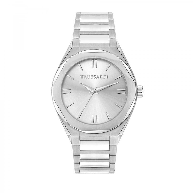Trussardi Brink Men's Watch - 42mm Steel Analogue Bracelet