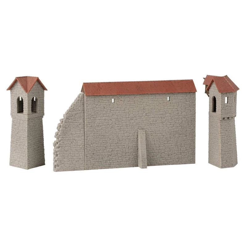 Faller 130693 H0 Old Town Wall Set with Defense Towers