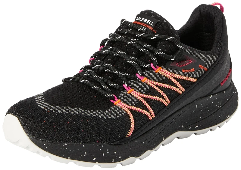 Merrell Women's Bravada 2 Waterproof Walking Shoe, Black/Fuchsia, 5.5 UK