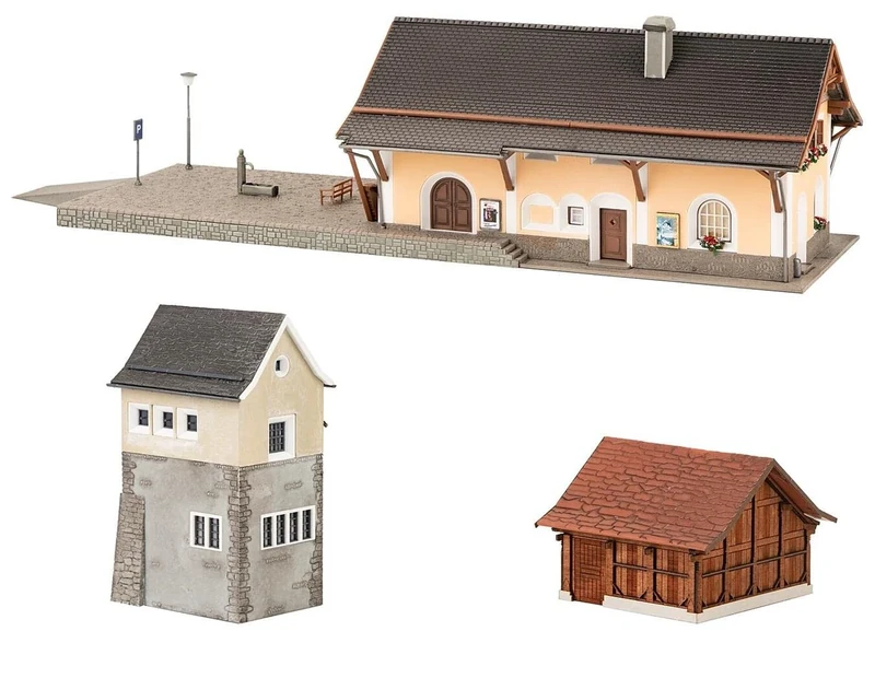 Susch Train Station Set