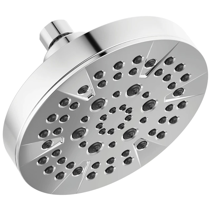 DELTA Faucet -Faucet 5-Spray Chrome Shower Head, Shower Head Chrome, Showerheads, 1.75 GPM Flow Rate, Chrome 52535