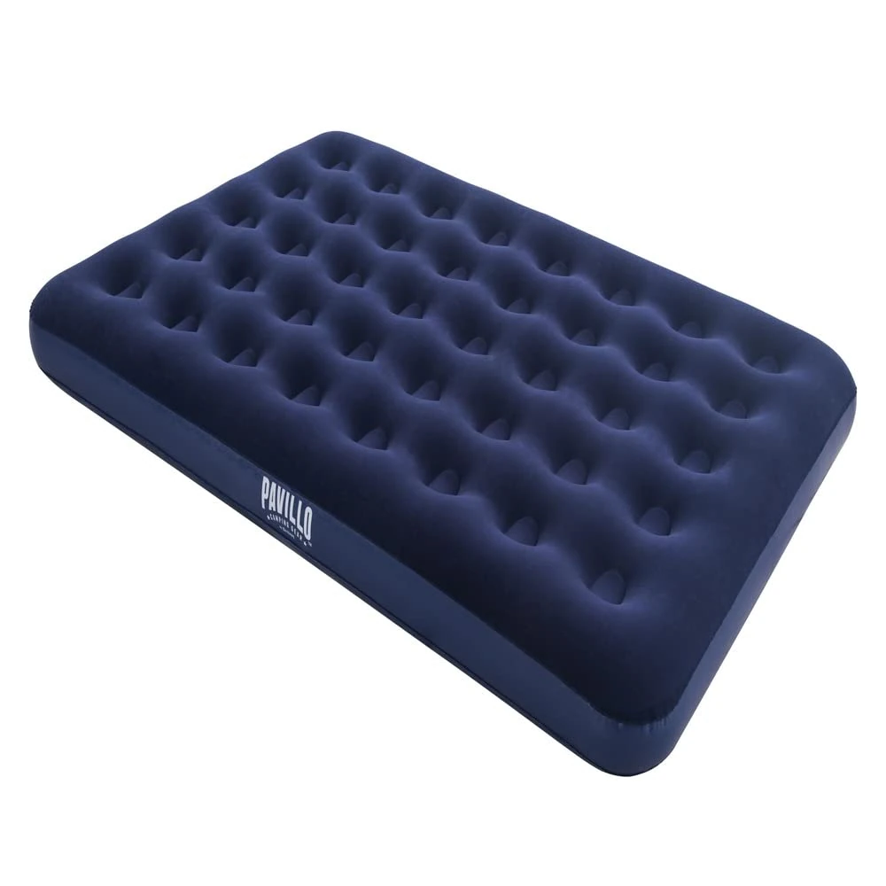 Bestway 67002 Adult Inflatable Mattress 1.91 m x 1.37 m x 22 cm Single, Navy Blue