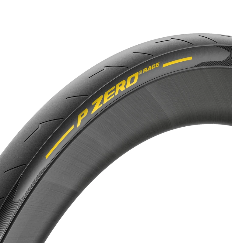 Pirelli P-Zero Race Folding Road Bike Tyre, 700 x 26c, Yellow
