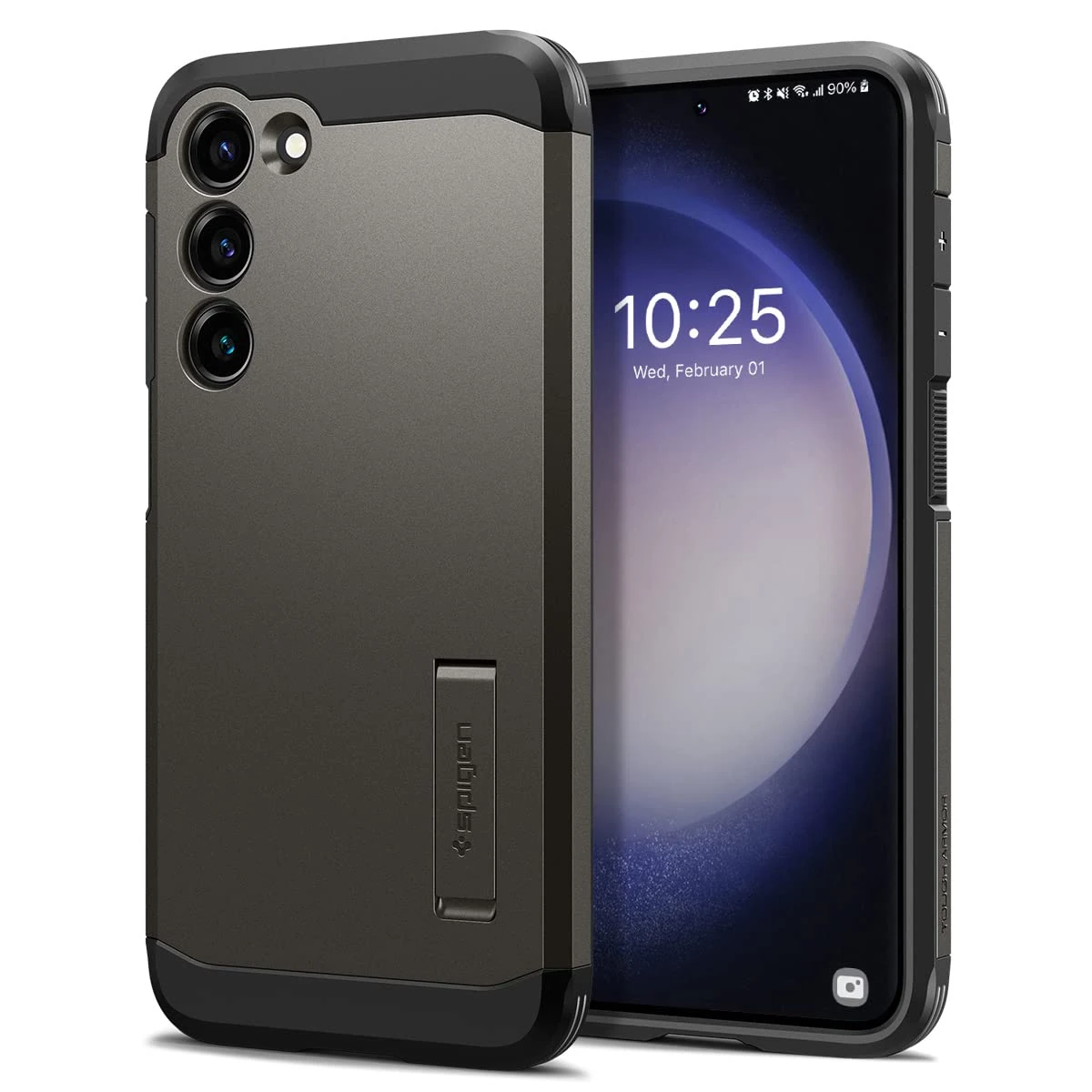 Spigen Tough Armor Phone Case Compatible with Samsung Galaxy S23 Plus - Gunmetal