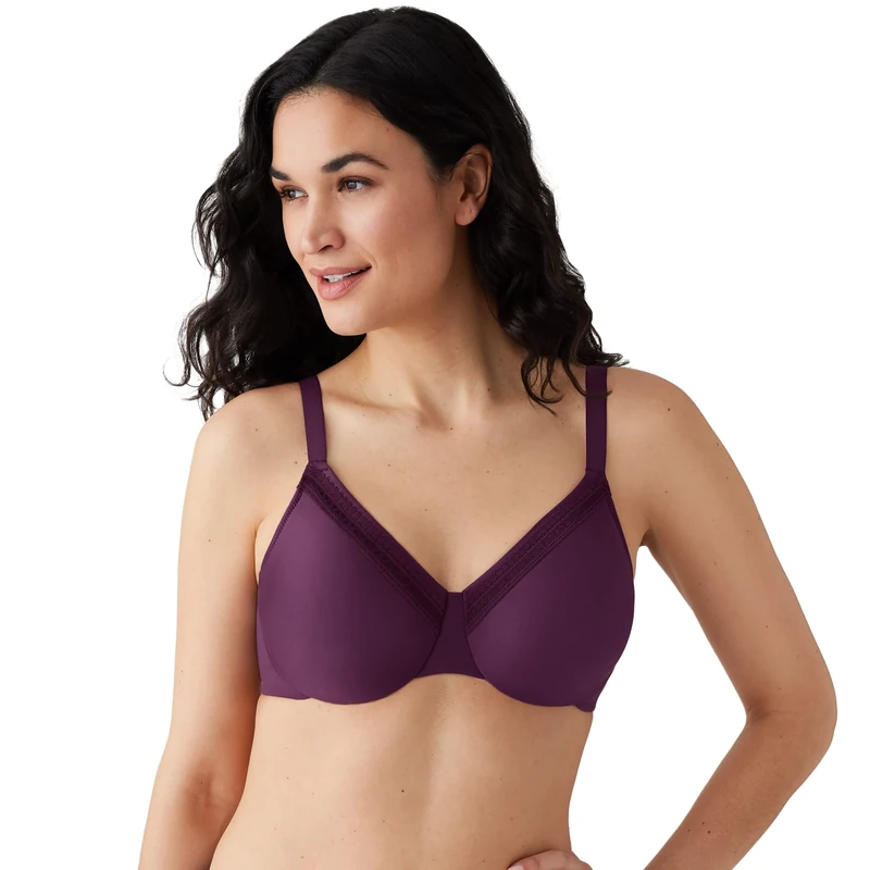 Wacoal Perfect Primer Underwire Bra, Italian Plum, 34C