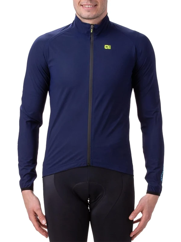 Alé Men's Klimatik Shell Graphene Rainproof Jacket, Navy Blue, L