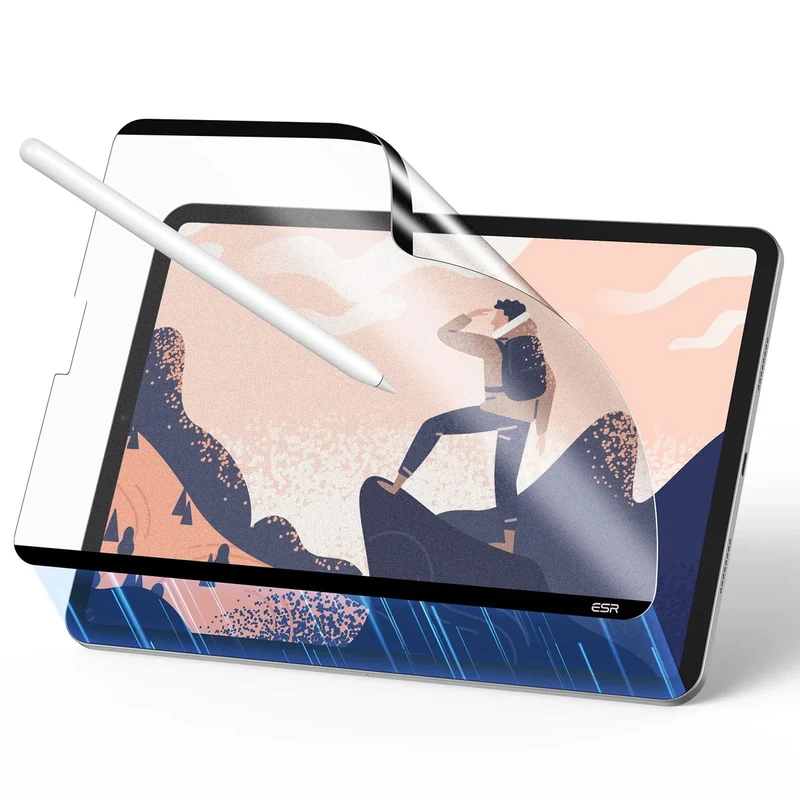 ESR Folia OCHRONNA Paper Feel Magnetic iPad Pro 12.9 2020/2021/2022 Matte Clear - Image 1