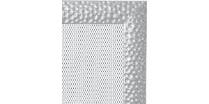 Kratki VENUS 11×11 White Ventilation Grille - Modern Design, Heavy Duty Powder Coating, Quick Installation with Pocket and Flexible Buckles, Adjustable Shutters