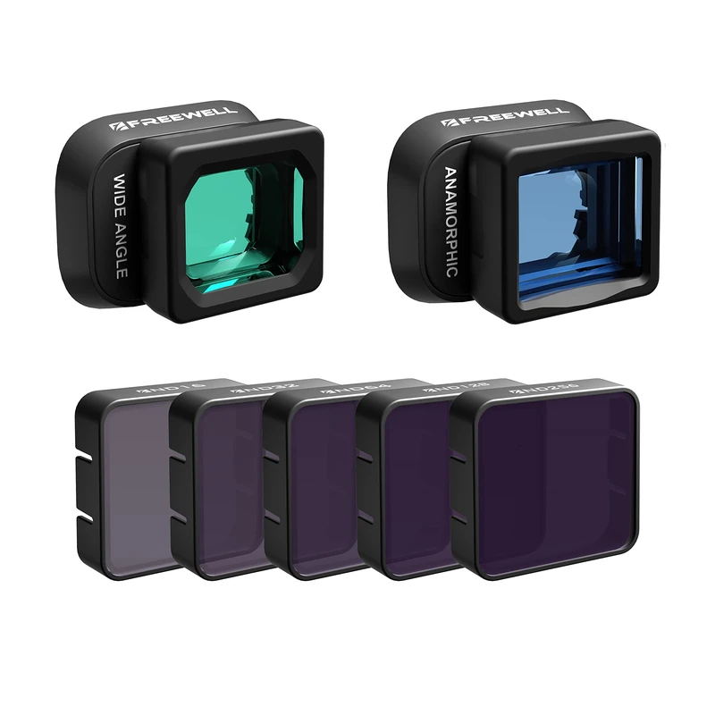 Freewell ND compatible Wide Angle, Anamorphic Lens for Mini 3 Pro