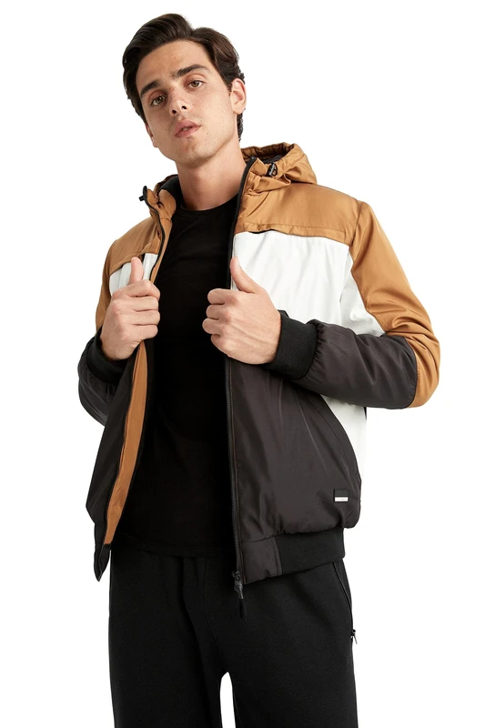 de facto Men's jacket, camel, XXXL