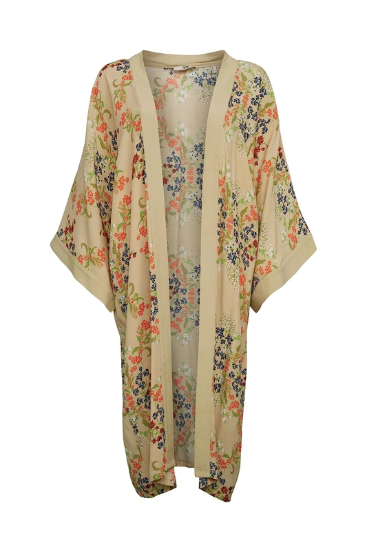 ESPRIT Accessoires Women's 043EA1Q311 Tunic Shirt, 285/SAND, Normal