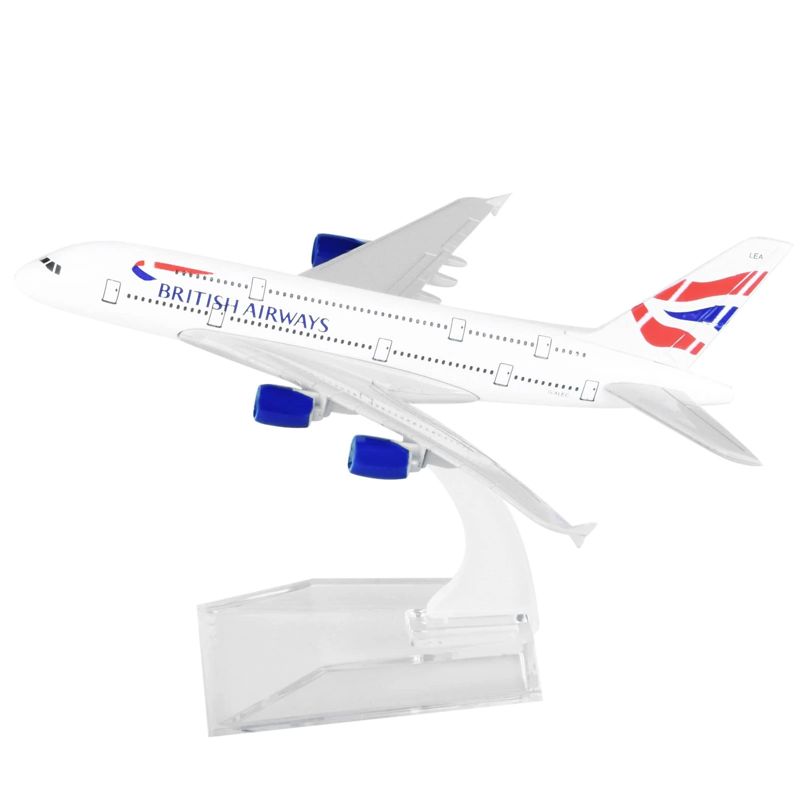 ARCADORA 1/400 Scale British Airways A380 Airplane Model - Alloy Diecast Plane for Collection