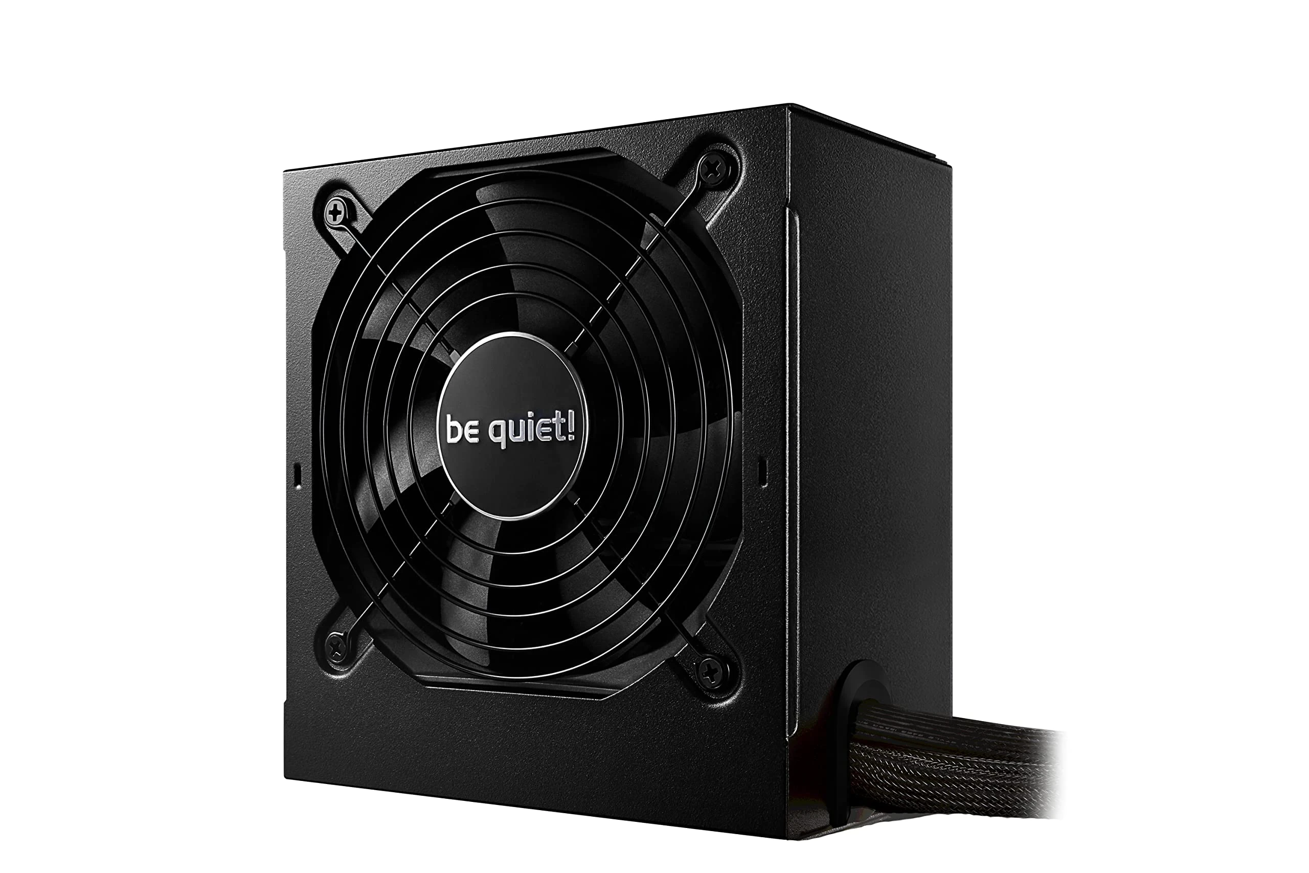 be quiet! System Power 10 650W power supply, temperature-controlled 120mm quality fan, strong 12V rail, DC-to-DC technology, 80 PLUS® Bronze efficiency, black flat cables, top safety features