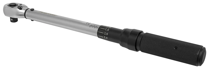 Sealey, 1/2" Sq Drive Torque Wrench Micrometer Style, 210Nm - STW400, Chrome