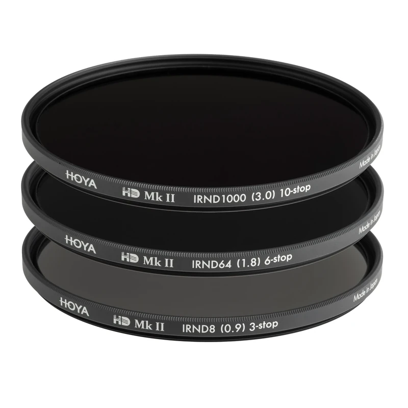 HOYA 3x Neutral density filters kit HD MkII IRND8/64/1000 ø62 mm