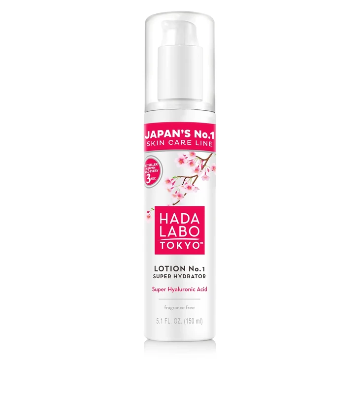 Hada Labo Tokyo - Super Hyaluronic Acid Super Hydrator Lotion, for Age 18-39, 150 ml bottle (Pack of 1)