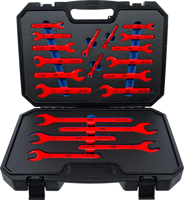 BGS 71085 | VDE Single Open End Spanner Set | 6 - 32 mm | 20 pcs.