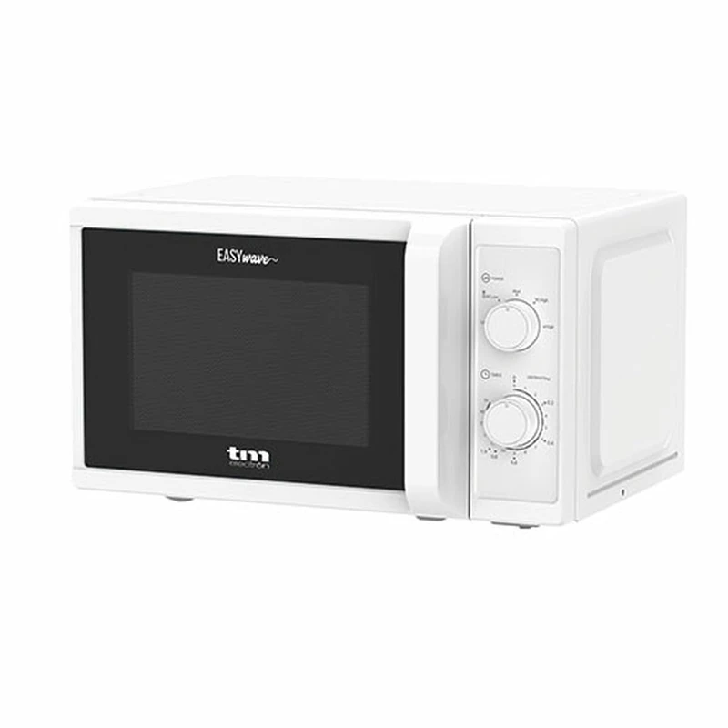 TM Electron TMPMW002WHT EASYWAVE 20L 700W Microwave with 5 Power Levels, Defrost Function and 35min Timer, White - Image 1