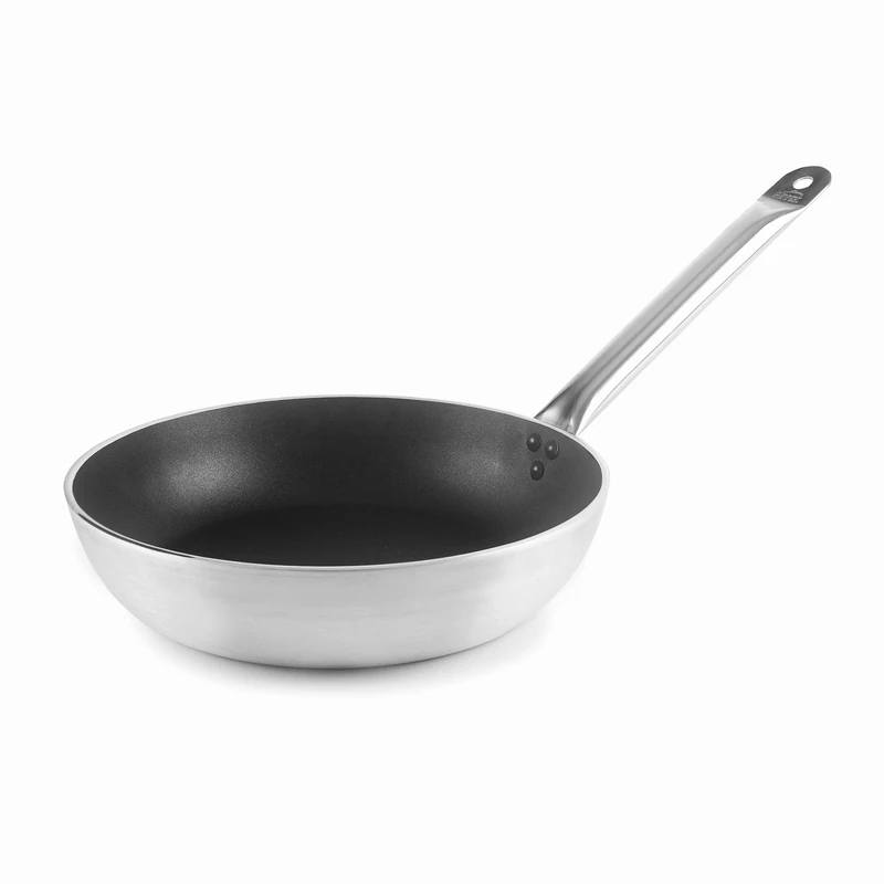 Lacor - 21524 - Chef-TRICAPA Non-Stick Frying Pans, Honda Frying pan, Non-Stick 3 Layers, eco-Friendly, PFOA Free, Suitable for All hob Types Except Induction, Aluminium, 24 cm
