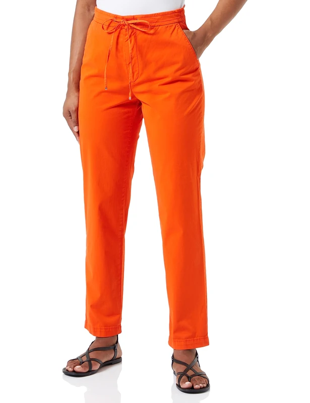 BOSS Women's Trousers, Bright Orange, 8