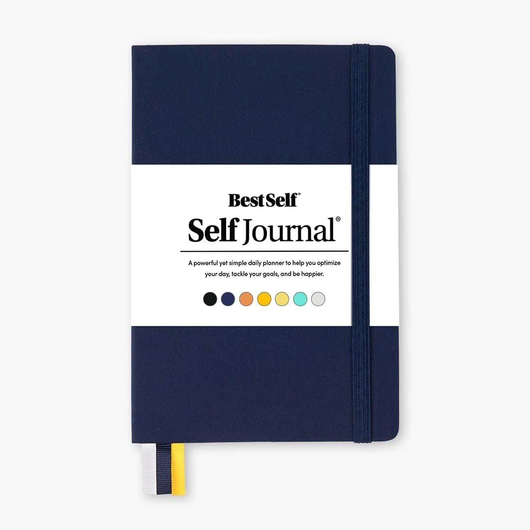 BestSelf Self Journal Midnight - Undated 13-Week Journal for Planning and Productivity
