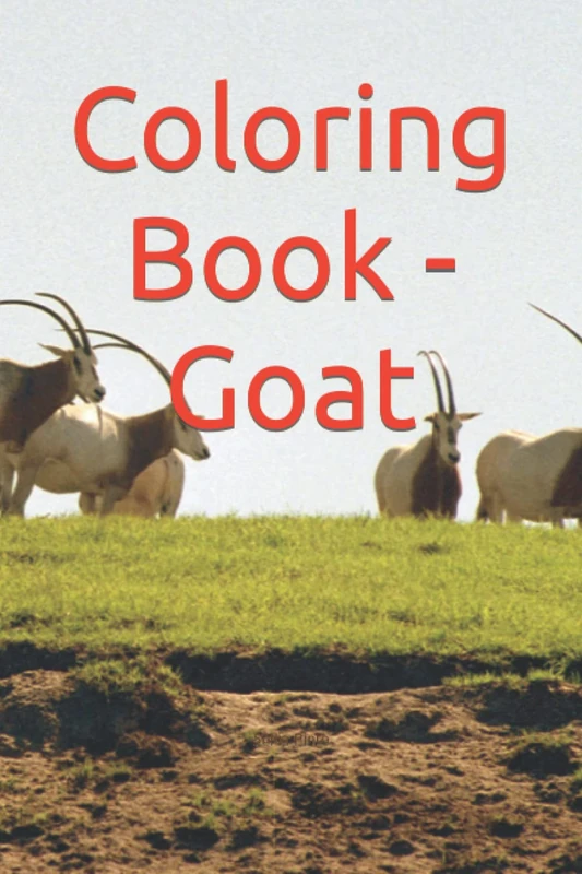 Coloring Book - Goat