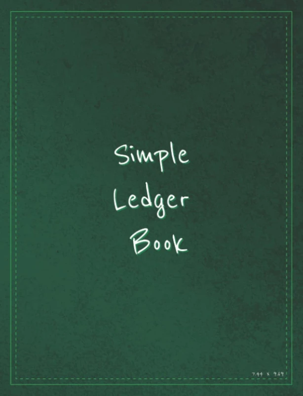 Simple Ledger Book: Record Income and Expenses for Personal Finance
