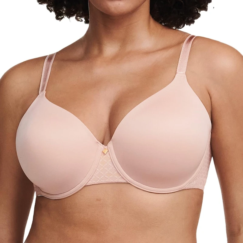 Chantelle Women's Norah Chic T-Shirt Bra, Rose, 38D