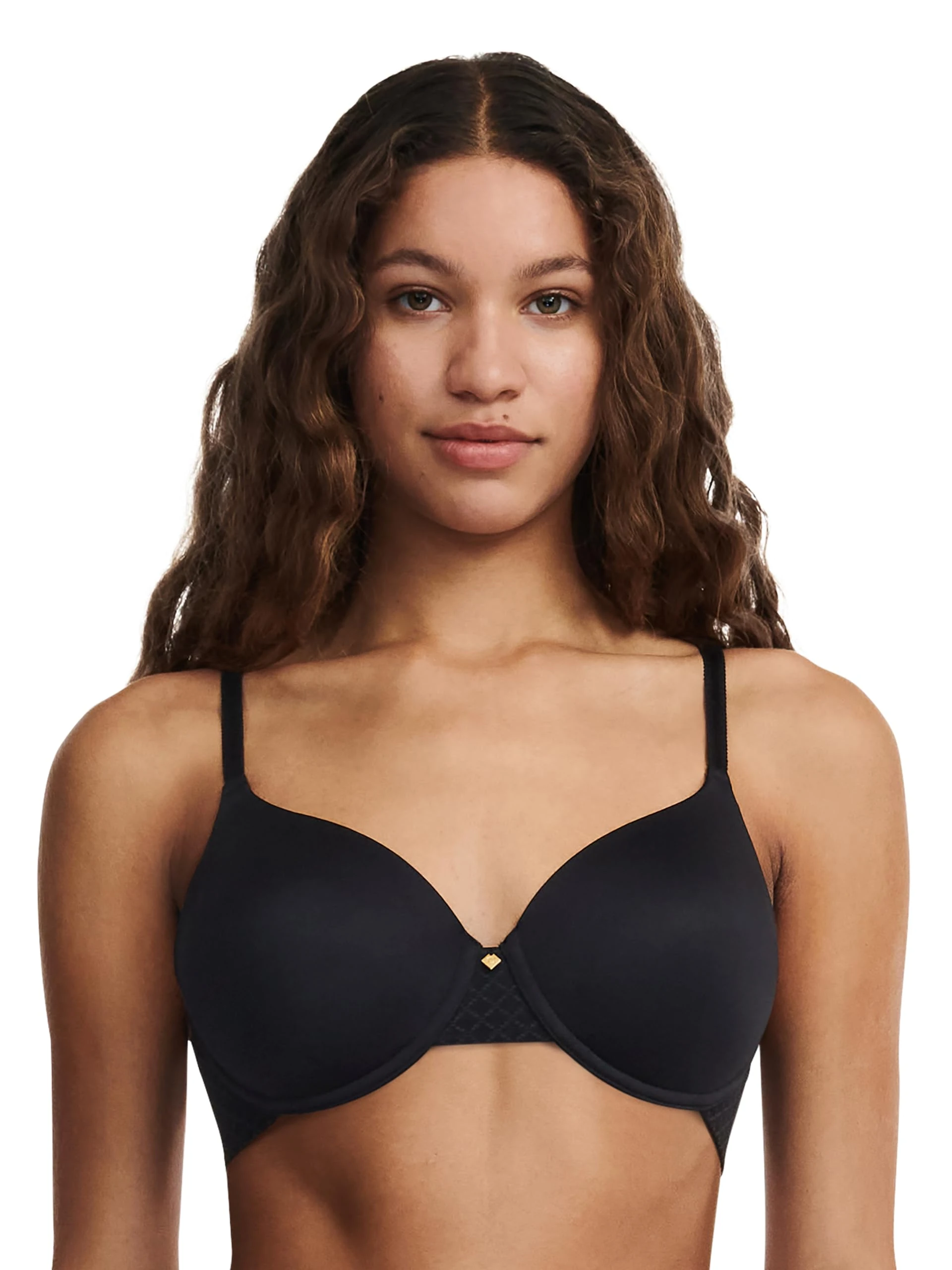 Chantelle Women's Norah Chic T-Shirt Bra, Black, 34C