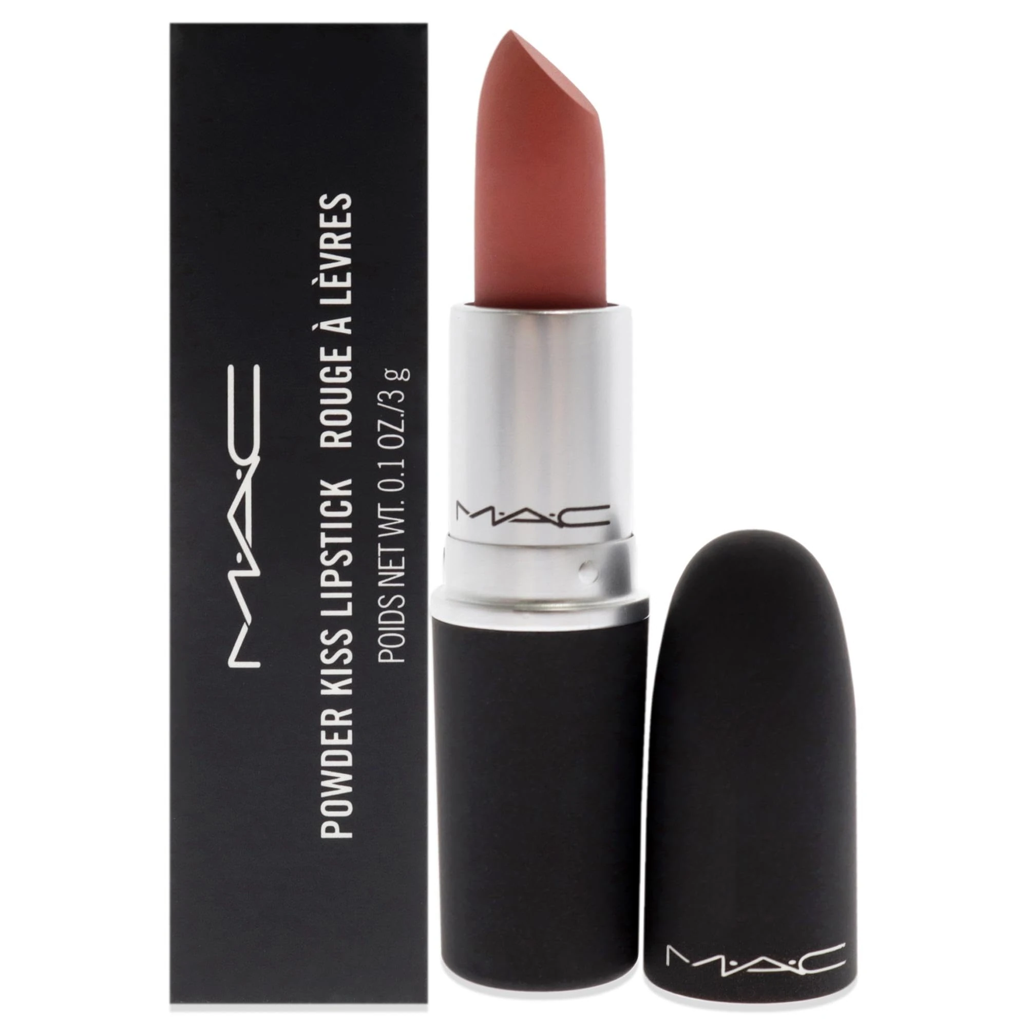 MAC Powder Kiss Lipstick - 314 Mull It Over For Women 0.1 oz Lipstick