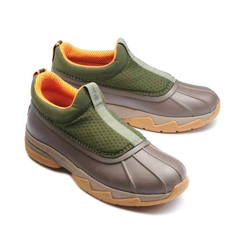 BASS OUTDOOR Men's Field Duck Low Slipo Rain Shoe, Deep Lchn Gn, 10 UK - Image 1