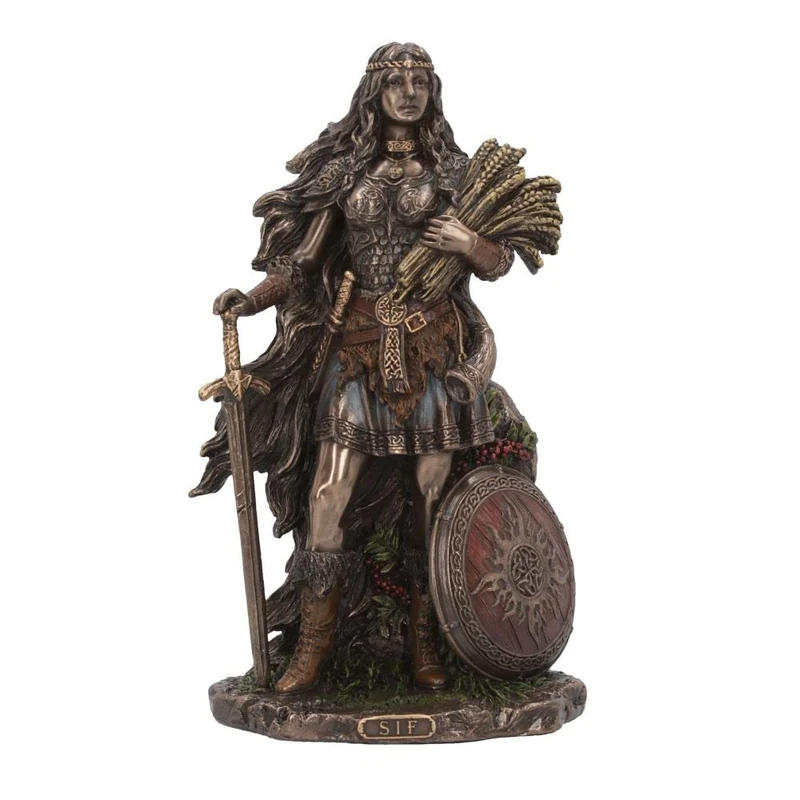 Nemesis Now Sif Goddess of Earth and Family Bronze Figurine, 22cm